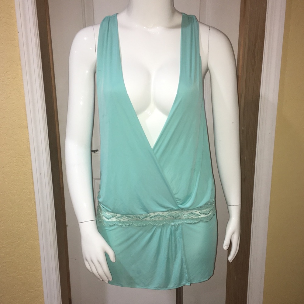 Victoria’s Secret Very Sexy Seafoam Green slip
